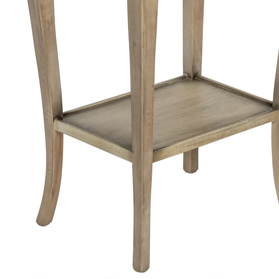 Beech Telephone Table in Different Finishes Made in Italy - Charun Viadurini