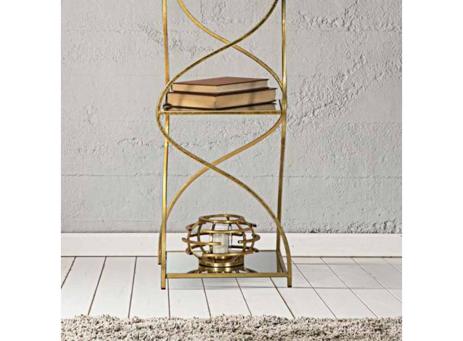 MDF Iron Telephone Table and Modern Design Mirror