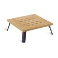Square Outdoor Coffee Table in Teak Wood Made in Italy - Taranee