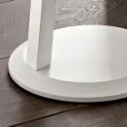 Lacquered MDF Coffee Table with Solid Wood Frame Made in Italy - Tobiko Viadurini