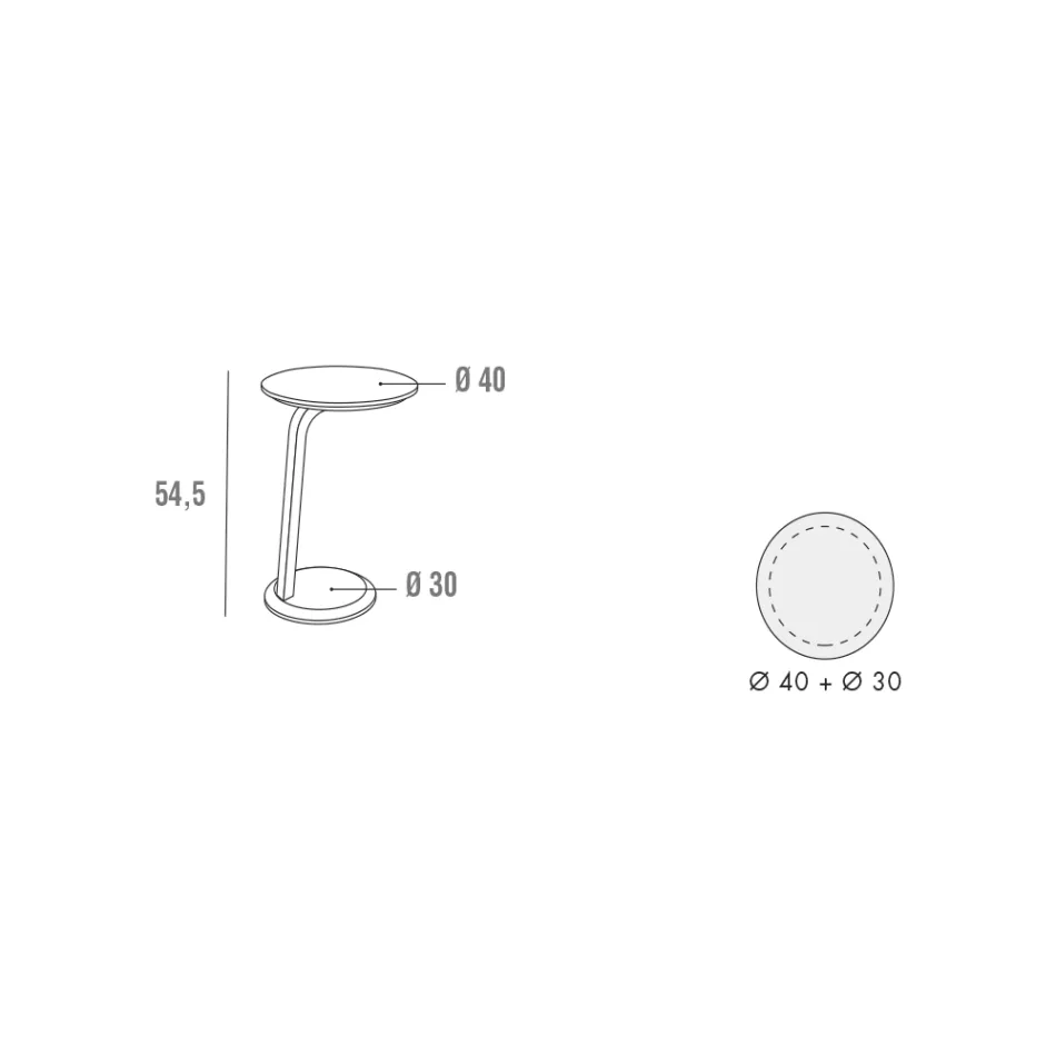 Lacquered MDF Coffee Table with Solid Wood Frame Made in Italy - Tobiko Viadurini