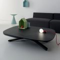 Convertible Extendable Coffee Table in Metal and Ceramic - Gioacco