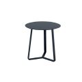 Round Outdoor Coffee Table in Epoxy Powder Coated Aluminum - Mitch