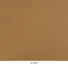 Round Living Room Coffee Table in Luxury Marble Effect Metal and Glass - Magali Viadurini