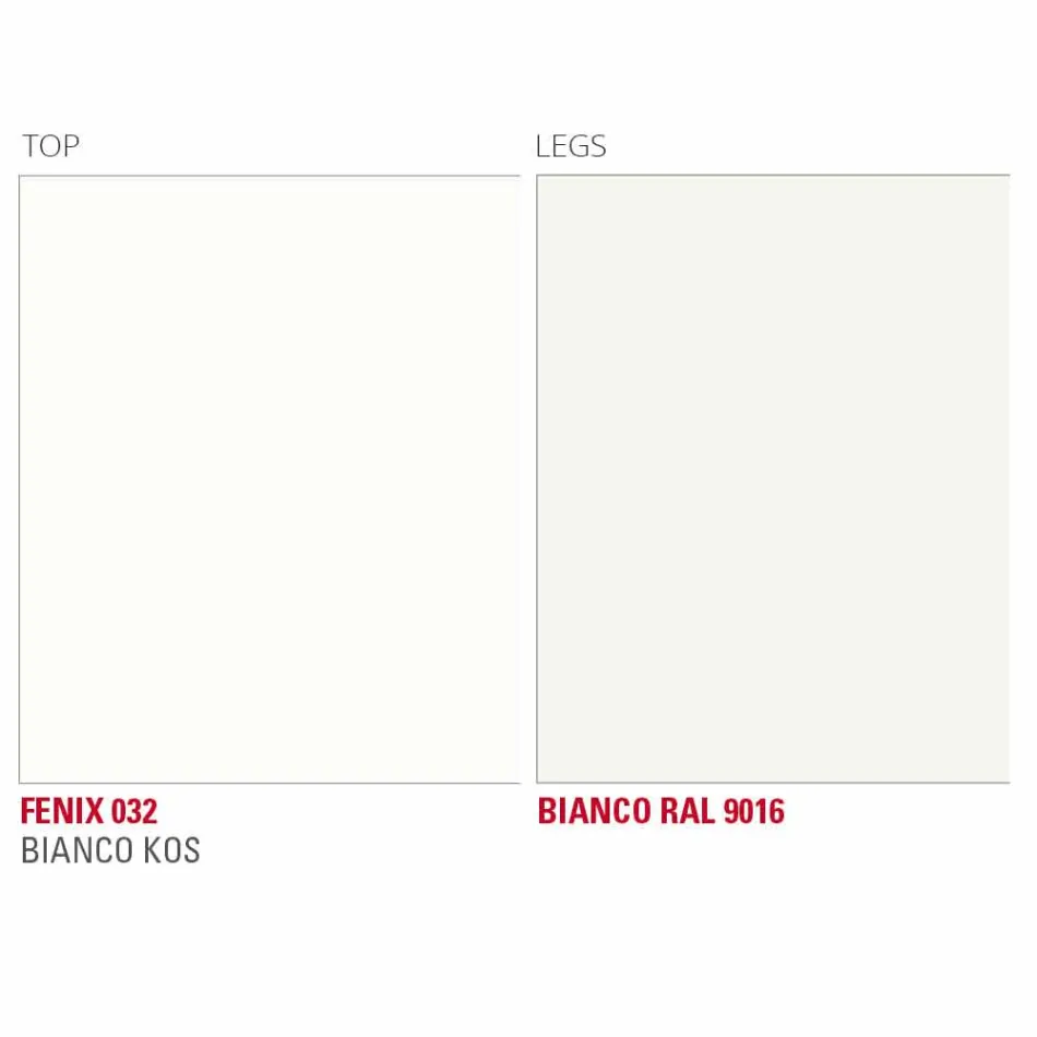 Transformable Living Room Coffee Table in Fenix and Metal Made in Italy - Chiano Viadurini