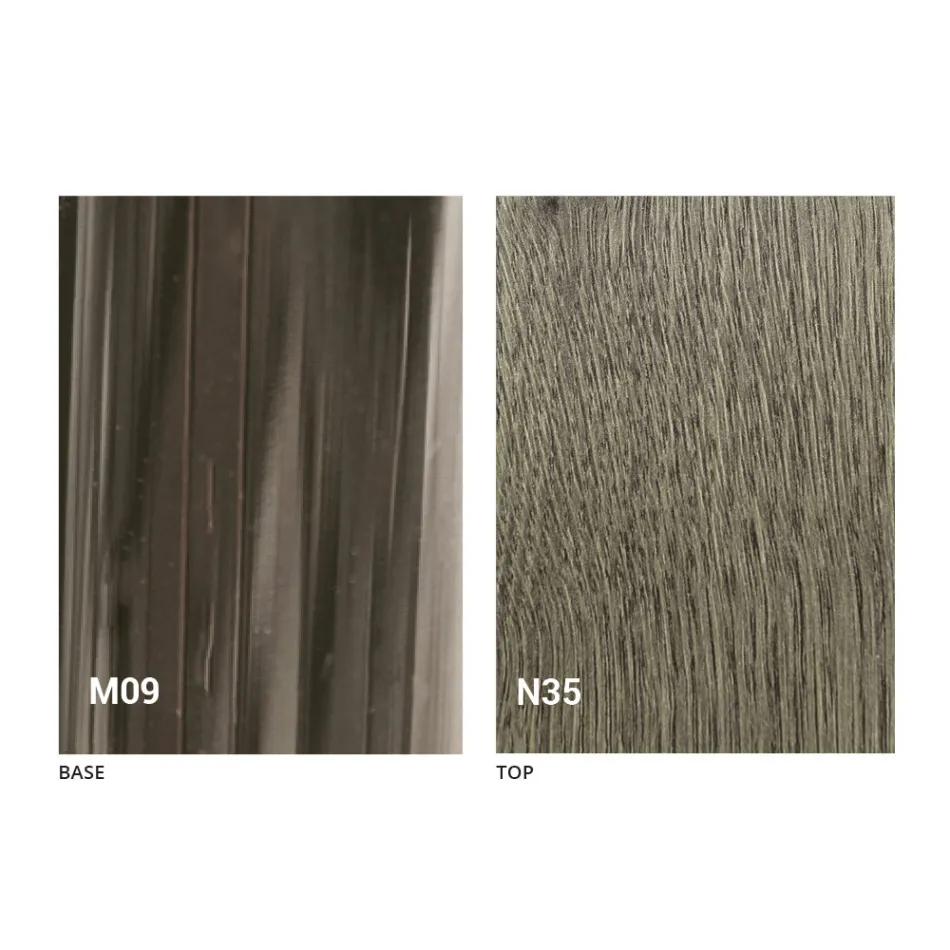 Transforming Coffee Table in Wood and Black Metal Made in Italy - Niverio Viadurini