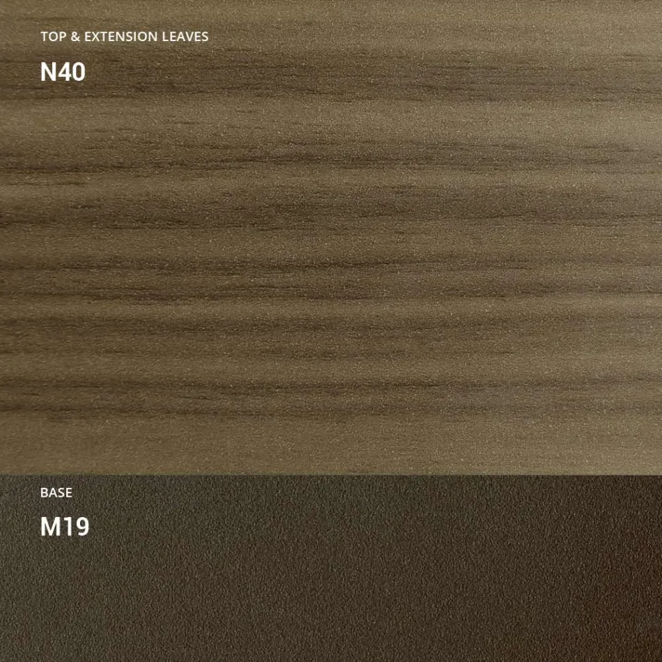 Transformable Coffee Table in Wooden Dining Table Made in Italy - Aikido Viadurini