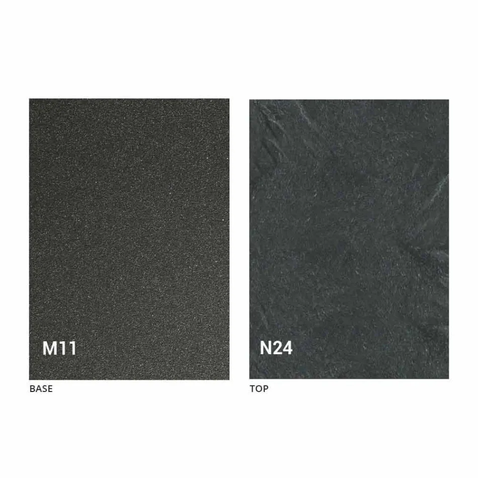 Coffee Table Convertible into a Dining Table Wood Top and Metal Base - Peach Viadurini