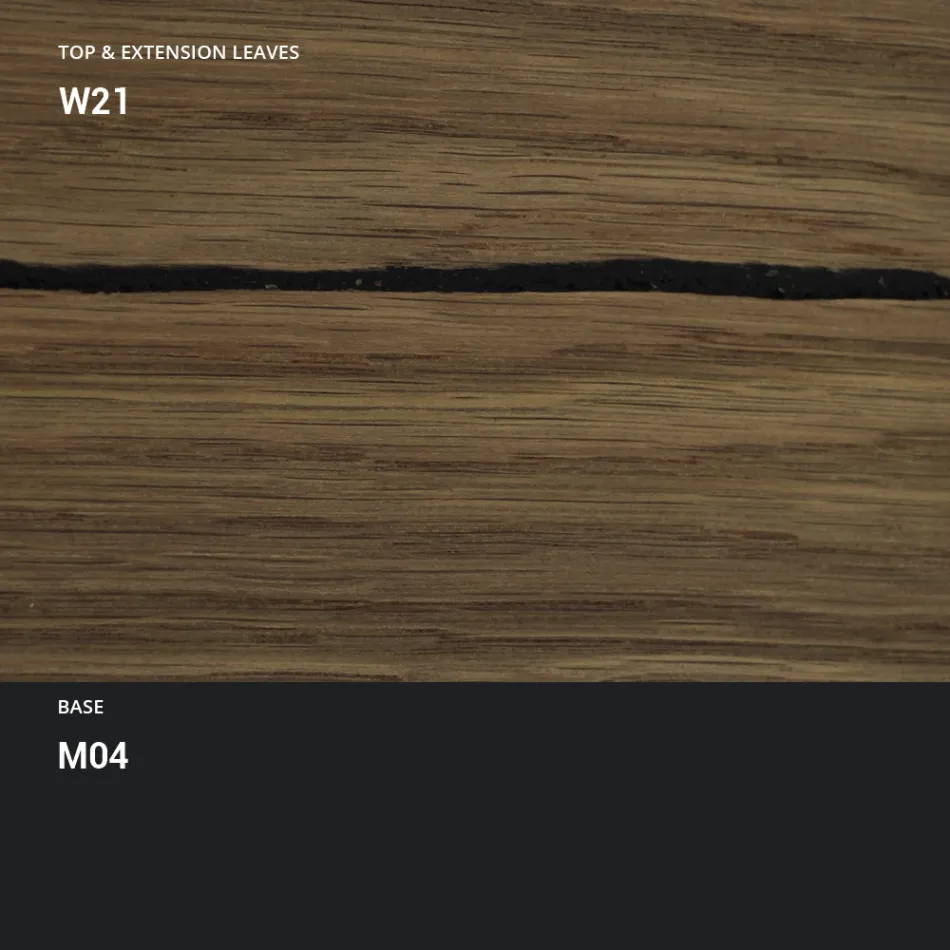 Transformable Coffee Table in Metal and Wood Table Made in Italy - Polaris Viadurini