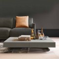 Modern Transforming Coffee Table with Malta Effect Top Made in Italy - Patroclo