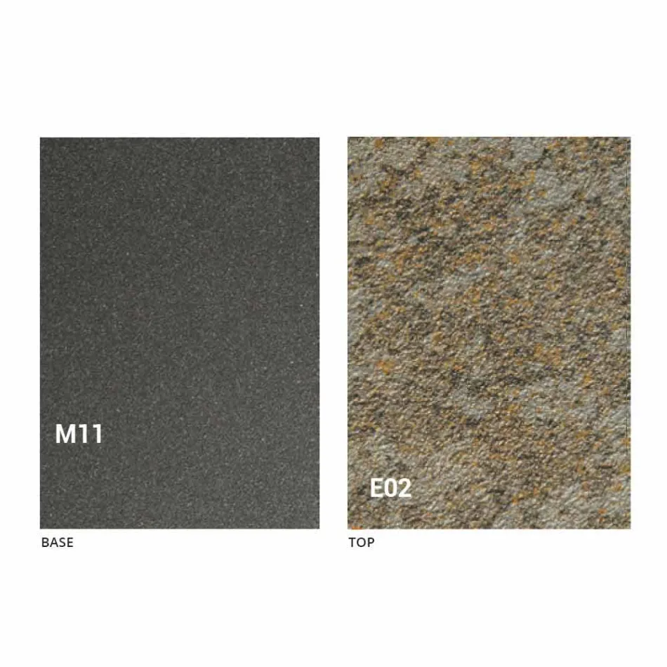 Modern Transformable Coffee Table with Malta Effect Top Made in Italy - Patroclus Viadurini