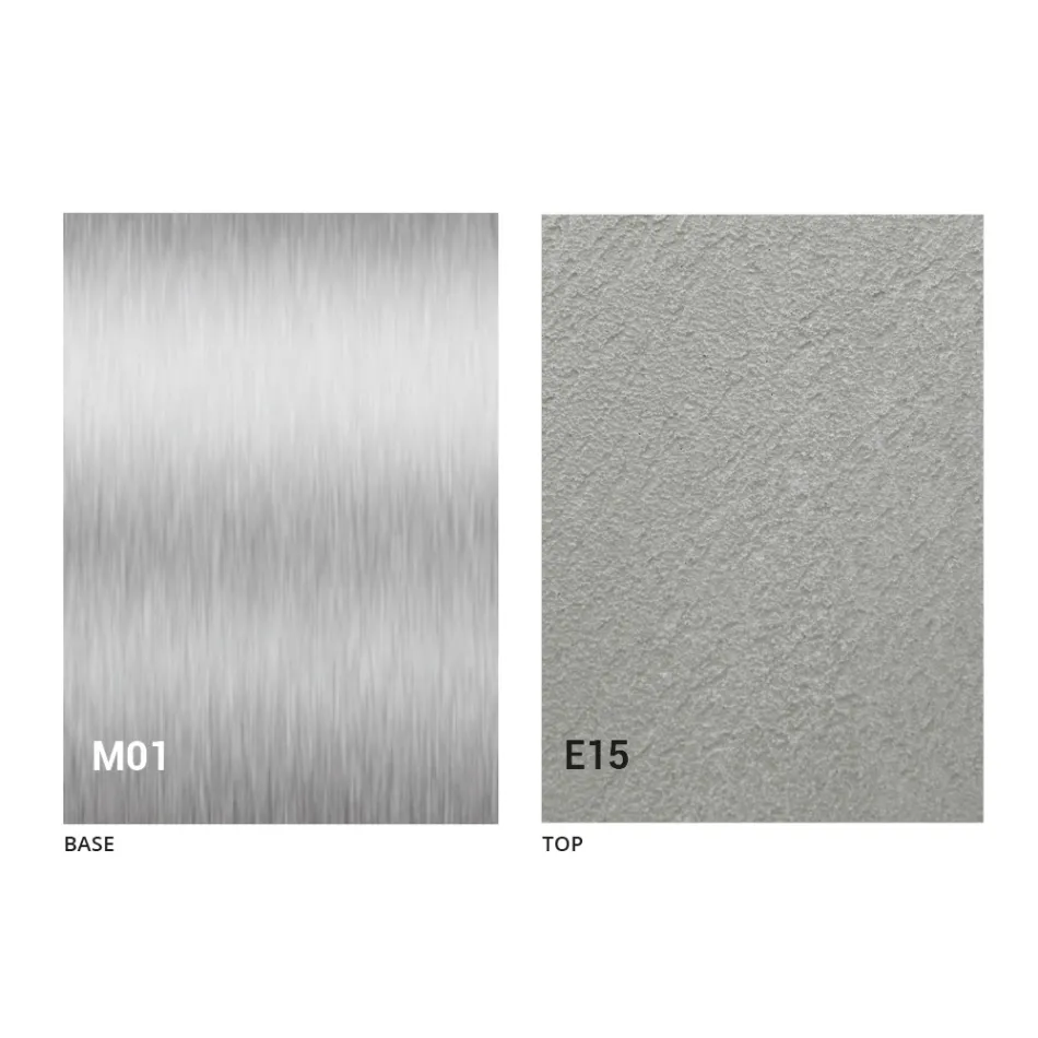 Modern Transformable Coffee Table, Mortar Effect Top Made in Italy - Salomon Viadurini