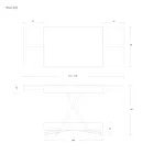 Modern Transformable Coffee Table in Metal and Wood Made in Italy - Universe Viadurini