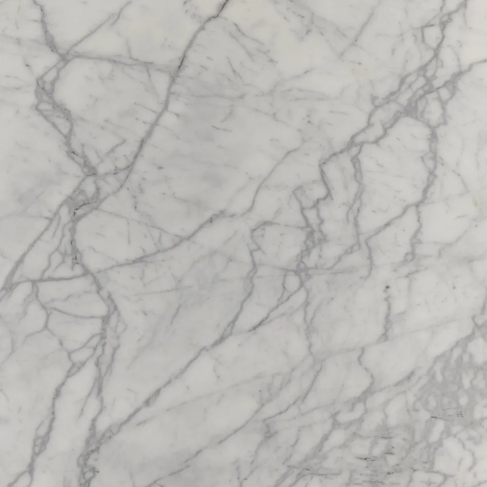 Eero Saarinen Tulip Coffee Table H 39 with Statuarietto Carrara Marble Top Viadurini