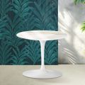 Saarinen Tulip Coffee Table H 39 cm in Glossy Calacatta Gold Florim Ceramic - Scarlet