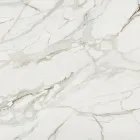 Saarinen Tulip Coffee Table, Oval, H 41 cm, Glossy Ceramic, Made in Italy - Scarlet Viadurini