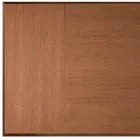 Extendable Table 160/240x90 cm Made of Walnut and Iron - Nodo Viadurini