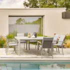 Extendable Table to 149 cm in Powder Coated Aluminum - Need Viadurini