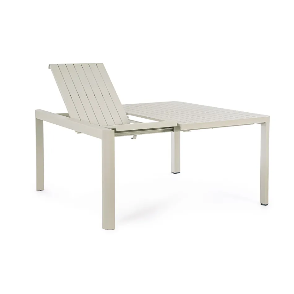 Extendable Table to 149 cm in Powder Coated Aluminum - Need Viadurini