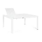 Extendable Table to 149 cm in Powder Coated Aluminum - Need Viadurini