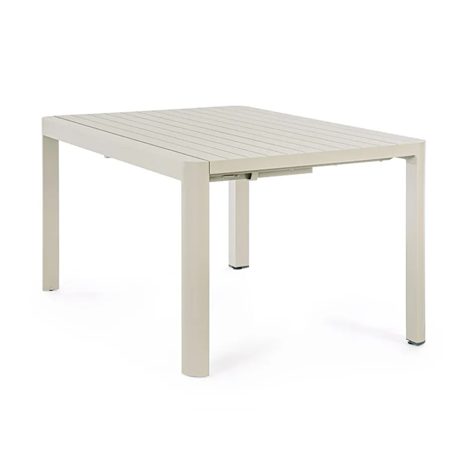 Extendable Table to 149 cm in Powder Coated Aluminum - Need Viadurini
