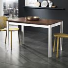 Extendable table to 180 cm in Beech and Melamine Made in Italy - Otiello Viadurini