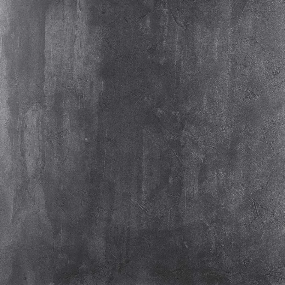 Extendable Table to 180 cm in Anthracite Metal Made in Italy - Beatrise Viadurini