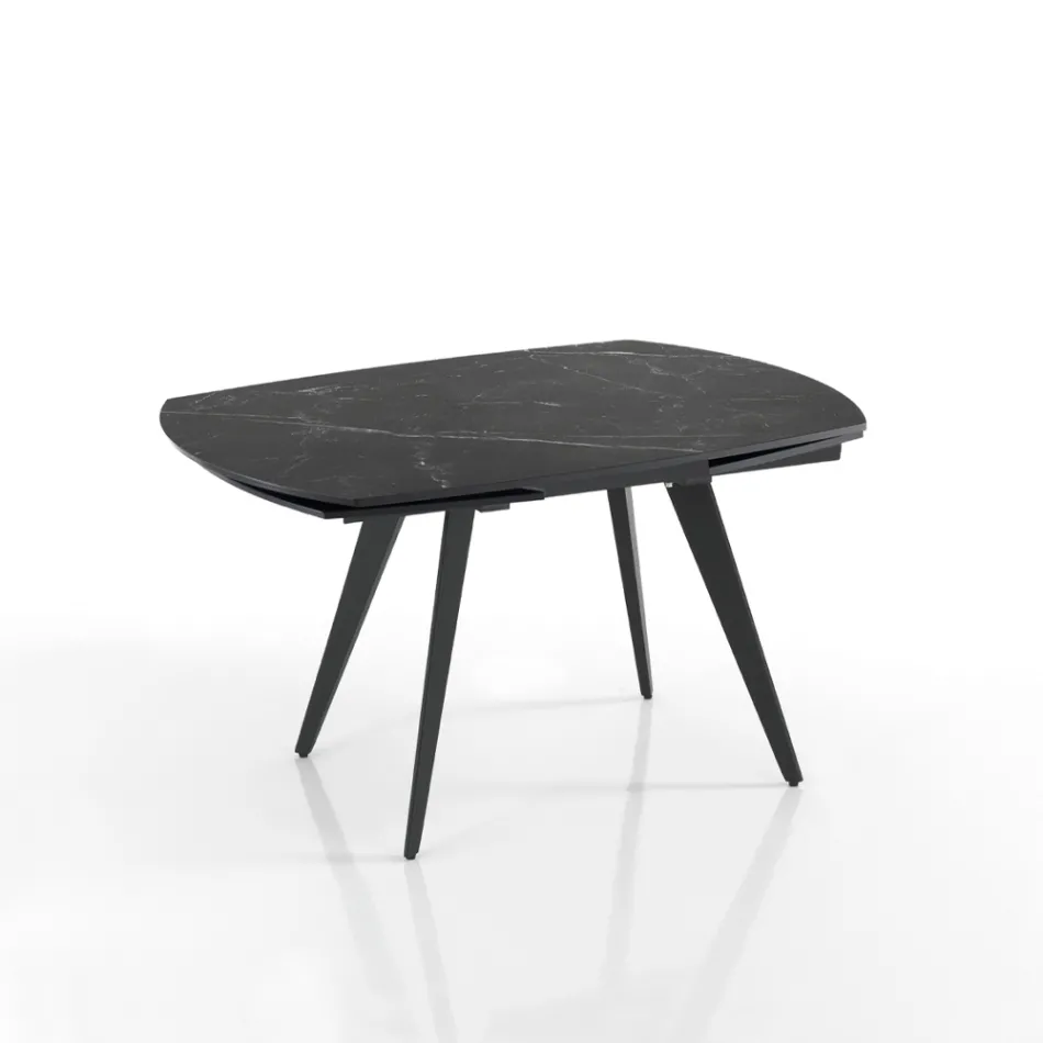 Extendable Table to 200 cm with Swivel Opening - Butego Viadurini