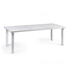 Extendable table to 220 cm in Polypropylene and Aluminum - Pillow Viadurini