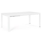 Extendable Table to 240 cm in Powder Coated Aluminum - Paint Viadurini