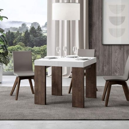 Extendable Table to 246 cm in Different Finishes Made in Italy - Tree Viadurini