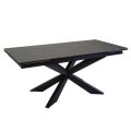 Extendable Table 260 cm in Metal and Synthetic Stone - Underwater