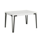 Extendable Table to 284 cm with Iron Legs Made in Italy - Collina Viadurini