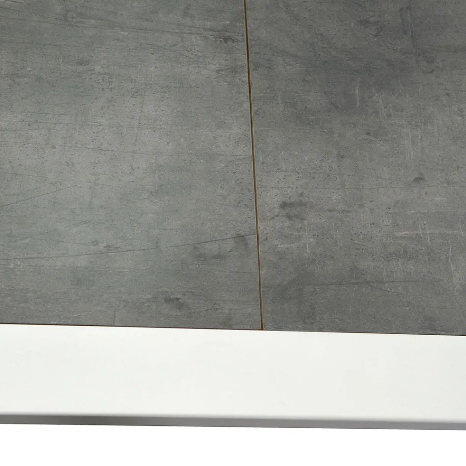 Extendable Table 300 cm in Aluminum with HPL Insert - Righello Viadurini