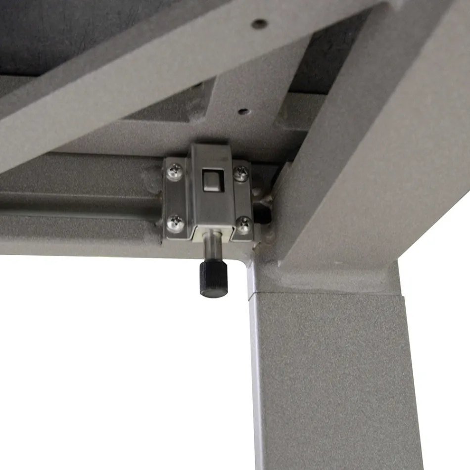 Extendable Table 300 cm in Aluminum with HPL Insert - Righello Viadurini