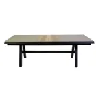 Extendable Table 303 cm in Aluminum with HPL Top - Righello Viadurini