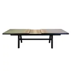 Extendable Table 303 cm in Aluminum with HPL Top - Righello Viadurini