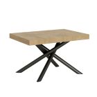 Extendable Table to 440 cm with Tubular Iron Legs Made in Italy - Prato Viadurini