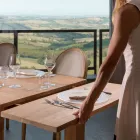 Extendable Living Room Table Made of Solid Teak Wood - Fidia Viadurini