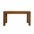 Extendable design table in solid oak, made in Italy, Frank Viadurini