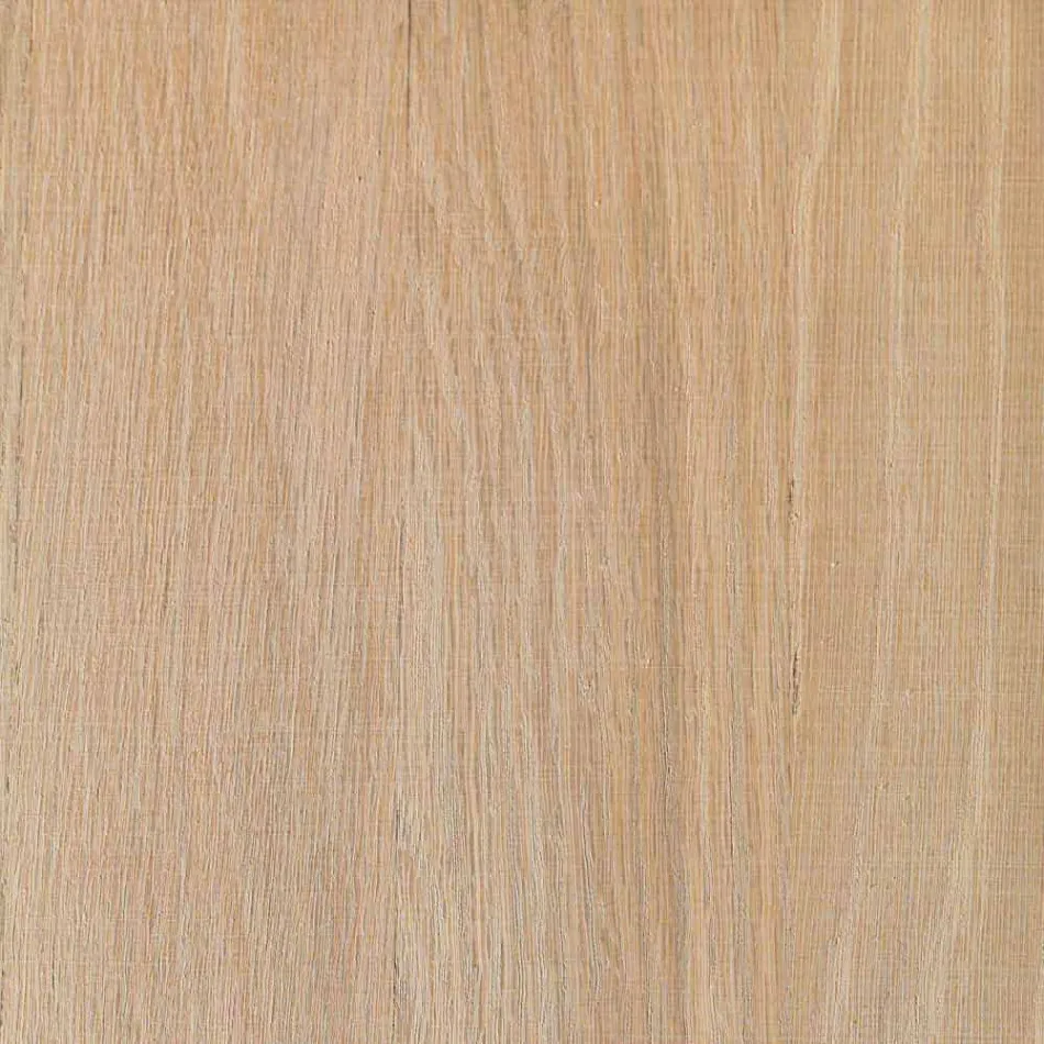 Extendable design table in oak wood made in Italy Zerba Viadurini