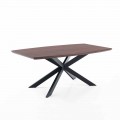 Extendable Design Table in MDF and Metal - Torquato