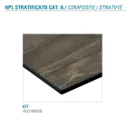 Extendable Table Up to 180 cm Round Laminated Hpl Made in Italy - Bastiano Viadurini