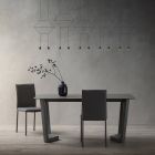 Extendable Table Up to 300 cm in Stratified Fenix Made in Italy - Bastiano Viadurini