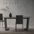 Extendable Table Up to 300 cm in Stratified Fenix Made in Italy - Bastiano