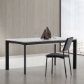 Extendable Table Up to 334 cm in Aluminum and Hpl Made in Italy - Filiberto