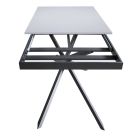 Extendable Table up to 2 Meters in Wood and Iron Made in Italy - Gattix Viadurini