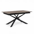 Extendable Table Up to 220 cm in Ceramic and Steel Homemotion - Brianza