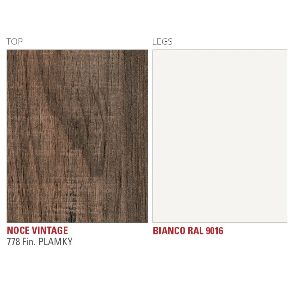 Extendable table up to 240 cm with HPL top Made in Italy - Fantastic Viadurini