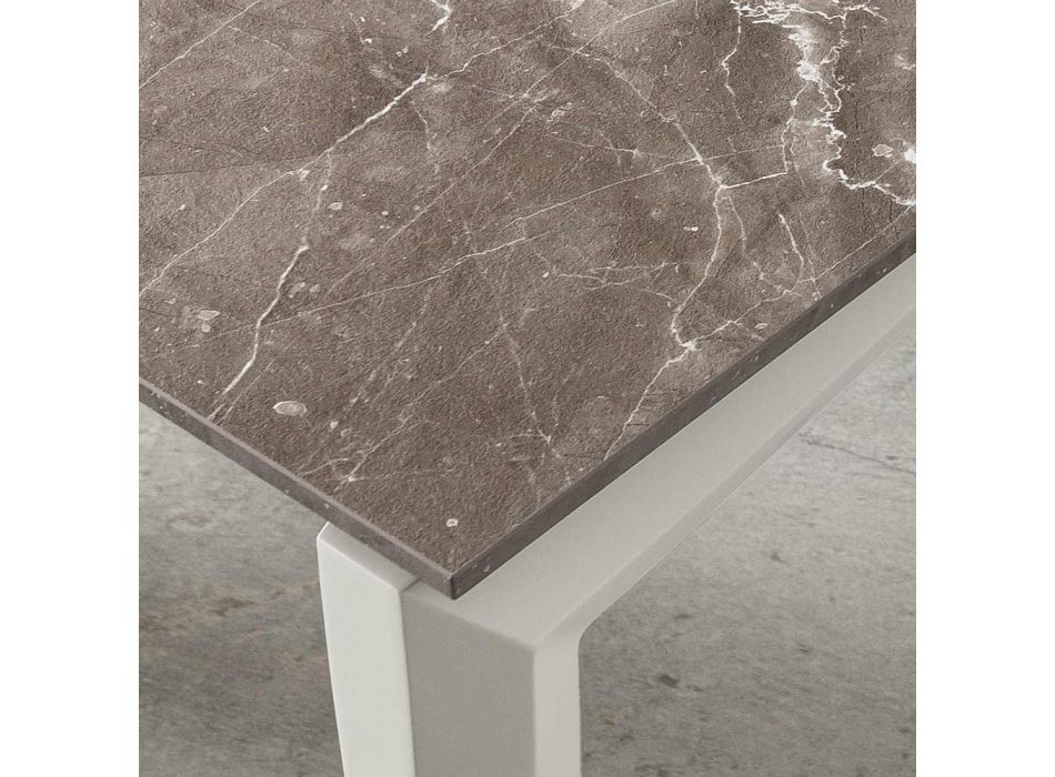 Extendable table up to 240 cm with HPL top Made in Italy - Fantastic Viadurini